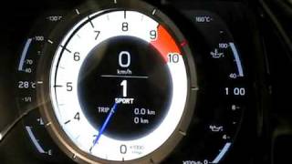 Lexus LF-A speedometer