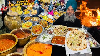 Dildar Sardar ji Desi Punjabi Dhaba | Dhaba Street Food India | Punjabi Thali | Indian Street Food