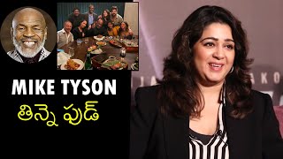 Charmy kaur Shares Mike Tyson Food Habits | Liger team Interview | Vijay Devarakonda | Filmylooks