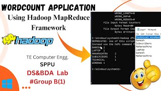 Hadoop MapReduce WordCount Practical Tutorial | DSBDA Lab Group-B(1) | SPPU 🚀💥▶
