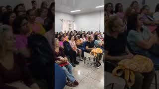 Palestra para os professores das EMEI's e CEI's em Ilha Solteira