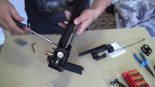 How to replace a barrel barrel on Huben K1 - (instructions for installing a custom barrel)