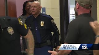 Birmingham PD hosts surprise 50th anniversary party for longtime officer