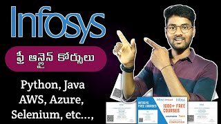 Infosys Free Online IT Courses Training with Certificates 2023 (Telugu) | #vzmsuresh