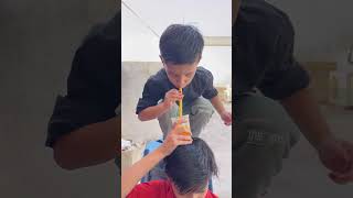 Bache ko dikhaya cold drink wala magic 😂🤣 #shorts #viral #funny #comedy #short #youtubeshorts