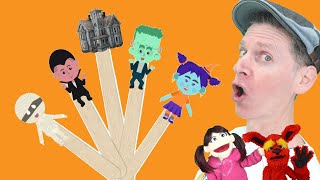 Halloween Part 2 | Pop Sticks Song with Matt | Dream English Kids