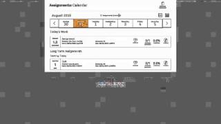 Teacher Assignment Calendar
