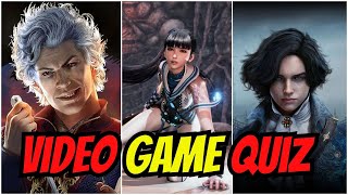 VIDEO GAME QUIZ - CAN YOU GUESS THESE VIDEO GAMES? - covers, in-game images, characters