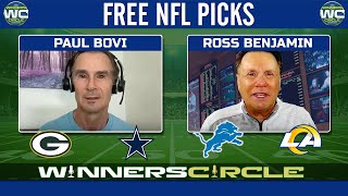 NFL Playoff Free Picks & Predictions 1/9/24: Packers vs. Cowboys and Rams vs. Lions