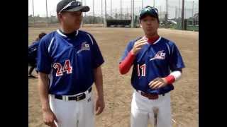 日本ろう野球協会0023　日本代表選手　石井利和＆神藤智仁