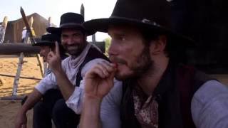 The Magnificent Seven: Chris Pratt Behind the Scenes Movie Featurette | ScreenSlam