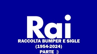 Raccolta bumper e sigle Rai (1954-2024) [ultima parte]