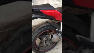 HONDA CBR 250R AKRAPOVIC EXHAUST COLD START