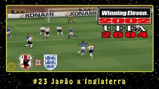 Winning Eleven 2002: UEFA 2004 (PS1) #23 Japão x Inglaterra