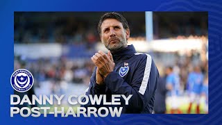 Danny Cowley post-match | Pompey 1-0 Harrow Borough
