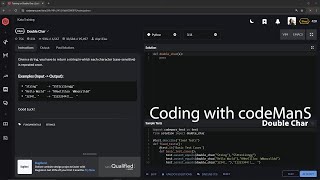 Codewars: Python | 8 kyu | Double Char