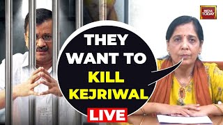 Kejriwal In Tihar LIVE News |  Sunita Kejriwal Defends Husband Arvind Kejriwal | Kejriwal Arrested