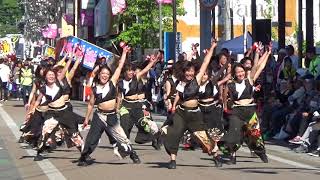 常陸国YOSAKOI祭り(20180520_我謳_駅前流し会場)襲雷舞踊団