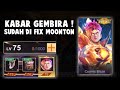 SUDAH DI FIX MOONTON ! DARI 2000 EXP MENJADI 1000 EXP PER LEVEL ! SKIN PRIME CLAUDE FIX CUMA 399DM ?