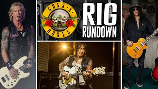 Guns N' Roses' Slash, Duff McKagan & Richard Fortus Rig Rundown