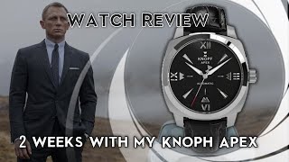 Knoph Apex Kickstarter Watch Review After 2 Weeks Of Wearing It Everyday Chris Jensen Studios