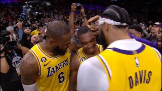 INSANE GAME! Los Angeles Lakers vs Golden State Warriors Final Minutes ! 2022-23 NBA Playoffs