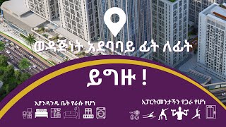 በ10% ቅድመ ክፍያ ወዳጅነት ፓርክ ፊትለፊት በ36ሺ ካሬ መንደር ውስጥ 70% የተገነቡ ውብ አፓርትመንቶች