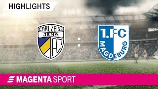 FC Carl Zeiss Jena - 1. FC Magdeburg | Spieltag 7, 19/20 | MAGENTA SPORT