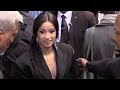 EXCLUSIVE : Cardi B coming out of Mugler show in Paris