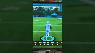 Scoring a 99 yard touchdown day 10: Dolphins