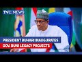 President Buhari Inaugurates Gov. Buni Legacy Projects During State Visit