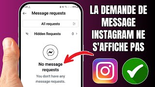 La demande de message Instagram ne s'affiche pas en 2024 | Résoudre la demande de message Instagram