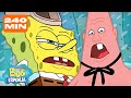 Bob Esponja | 240 MINUTOS das Cenas Mais Engraçadas de Bob Esponja 😂 | Bob Esponja em Português