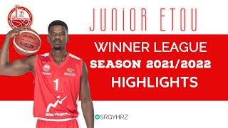 Junior Etou - Hapoel Beer Sheva - 2021/2022 - Winner League Highlights