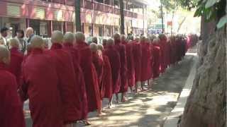 Monastery Mahagandayon Myanmar (Монастырь Махагандайон, Мьянма)