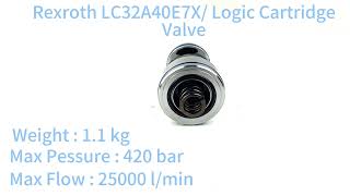 Rexroth LC32A40E7X Logic Cartridge Valve