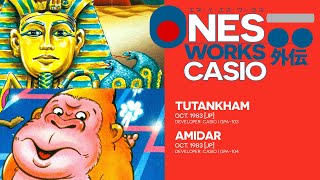 Ghost legs and mummy curses: Tutankham / Amidar | NES Works Gaiden (Casio) 63