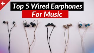 Top 5 Best Wired Earphones For Music | Buy in 2022🔥