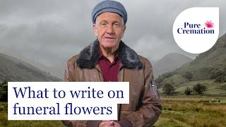 What to write on funeral flowers 💌