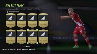 FIFA 22 PS5 FUT Zombie Celebration