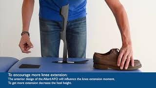 Allard AFO STEP 6 PROXIMAL CONTROL