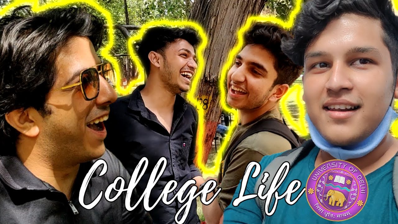 College Life In Delhi University | College Vlog 9 - YouTube