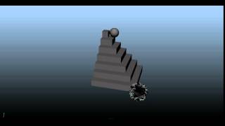 Ball Up&Down Python script in maya