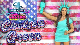 Making a Chelsea Green Custom Lady Liberty WWE Action Figure!