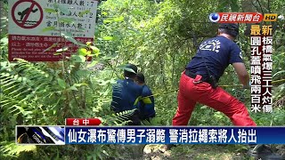 男腳綁著裝石行李袋 溺斃台中仙女瀑布－民視新聞