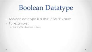 09 Boolean datatype typescript