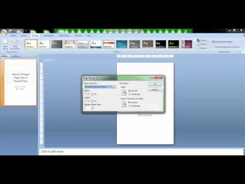 How to Change Page Size in PowerPoint How to Change Page Size in PowerPoint