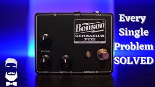 Benson Amps Germanium Fuzz- Every Fuzz Problem Solved!!