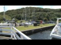 the great motorboat tour transiting the crinan canal