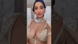 Nora fatehi hot | nora fatehi boobs | nora fatehi cleavage | nora fatehi hot dance